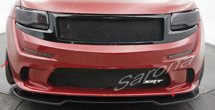 Custom Jeep Grand Cherokee  SUV/SAV/Crossover Front Lip/Splitter (2014 - 2016) - $650.00 (Part #JP-008-FA)